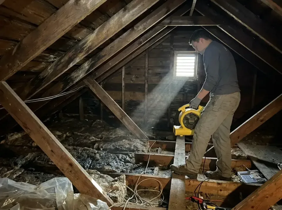 attic-water-damage-drying-proc-007 — frequently asked questions, Emergency Water Extraction & 24/7 Flood Response in Cascade…